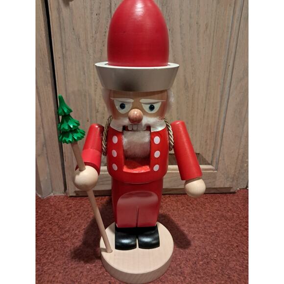Steinbach Other - VINTAGE Steinbach Erzgebirge Troll White Santa Nutcracker